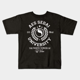 school to be aes sedai Kids T-Shirt